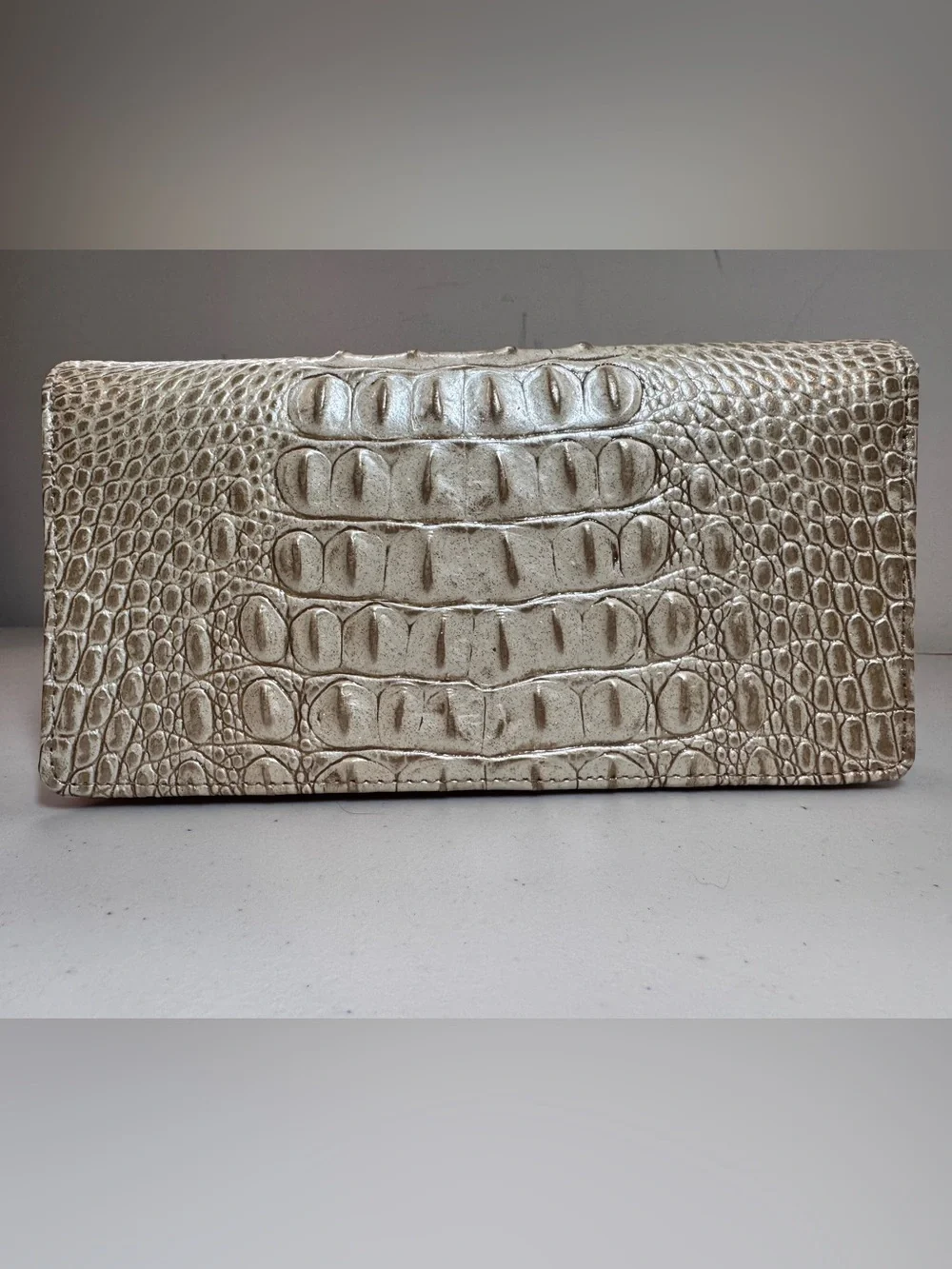 Brahmin AnnMarie Stardust Melbourne Leather Wallet Clutch